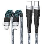 Aione USB-C to Lightning Charging Cable 2-Pack