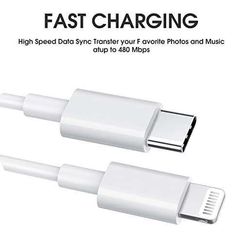 USB-C to Lightning Cable 2-Pack (3FT & 6FT)