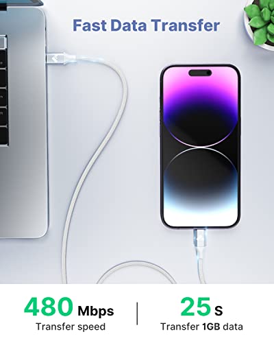 2-Pack USB-C to Lightning Charging Cable