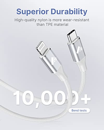 2-Pack USB-C to Lightning Charging Cable