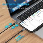 2-Pack 2m USB-C to Lightning Fast Cable