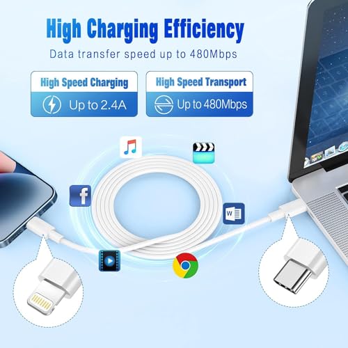 USB-C to Lightning Fast Charging Cable 1M