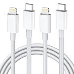 2M USB-C to Lightning Cable 2-Pack for iPhone