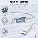 2M USB-C to Lightning Cable 2-Pack for iPhone