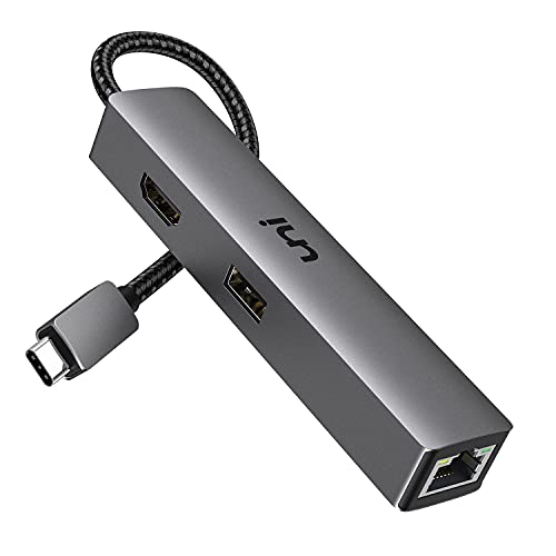 5-in-1 USB-C Hub with 4K HDMI and Ethernet