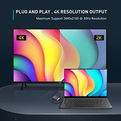 5-in-1 USB-C Hub with HDMI and VGA