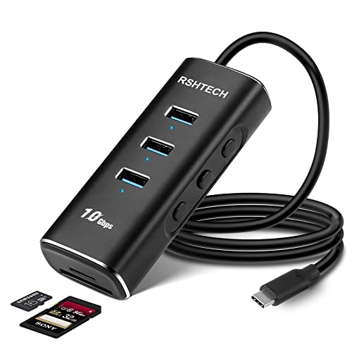 RSHTECH 5-in-1 USB-C Multiport Hub Adapter