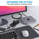RSHTECH 5-in-1 USB-C Multiport Hub Adapter