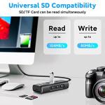 RSHTECH 5-in-1 USB-C Multiport Hub Adapter