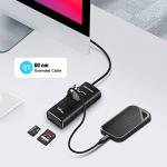 RSHTECH 5-in-1 USB-C Multiport Hub Adapter