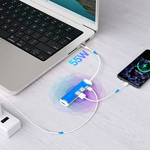 6-in-1 USB-C Hub with 4K and Power Delivery