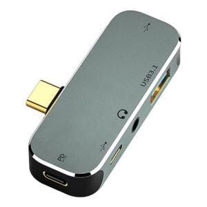 Leehitech 5-in-1 USB-C Hub Adapter