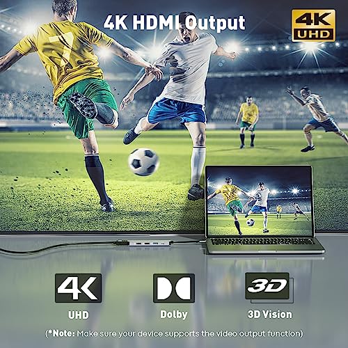 UANTIN 5-in-1 USB-C Hub with 4K HDMI