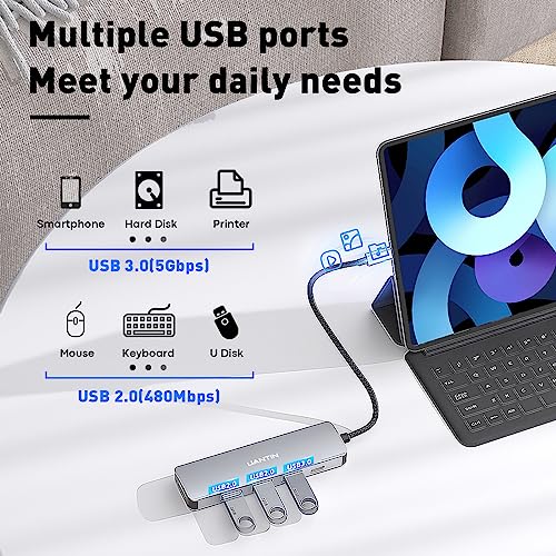 UANTIN 5-in-1 USB-C Hub with 4K HDMI