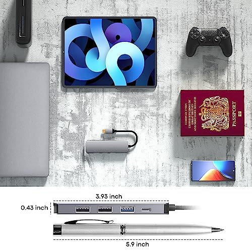 UANTIN 5-in-1 USB-C Hub with 4K HDMI