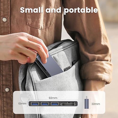 MOGOOD 5-in-1 USB-C Hub for MacBook Pro