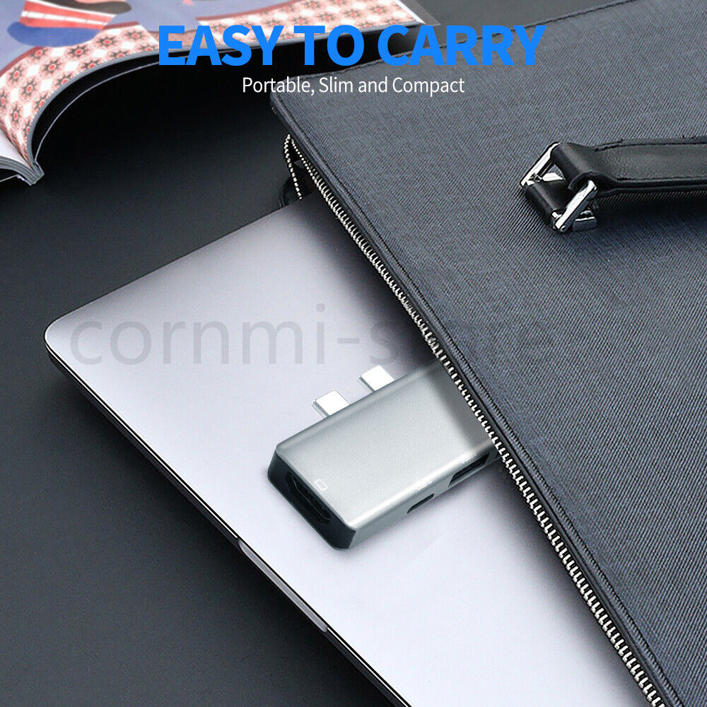 USB-C Hub with 7 Ports for MacBook Pro/Air