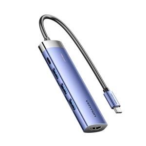 Vention 5-in-1 USB-C Hub with 100W PD