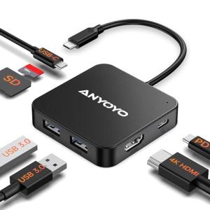 7-in-1 USB-C Hub with 4K HDMI & PD