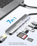 ZESKRIS 7-in-1 USB-C Hub with 4K HDMI