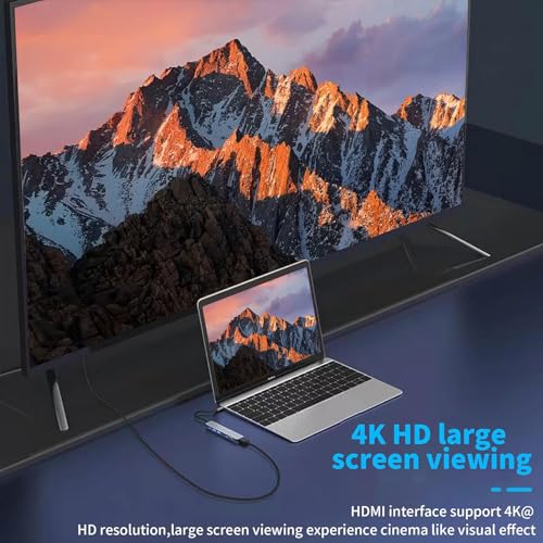 7-in-1 USB-C Hub with 4K HDMI and Card Reader