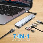 7-in-1 USB-C Hub with 4K HDMI & PD