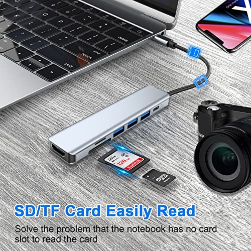 7-in-1 USB-C Hub with 4K HDMI & PD