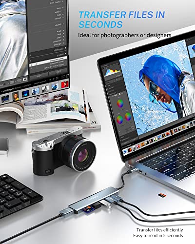 7-in-1 USB-C Hub with HDMI and Card Reader