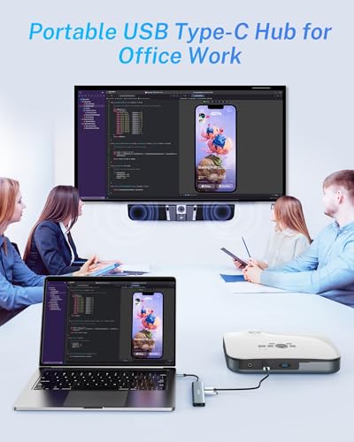 7-in-1 USB-C Hub with HDMI and Card Reader