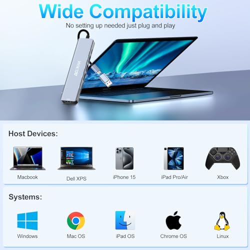 7-in-1 USB-C Hub with 4K HDMI & PD