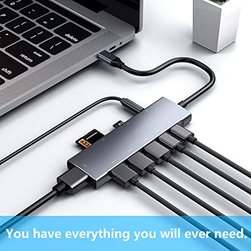 RREAKA 9-in-1 USB-C Hub for iPad Pro