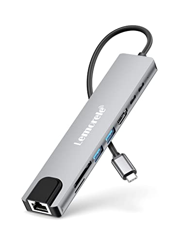 Lemorele 8-in-1 USB-C Hub with HDMI 4K