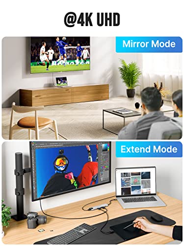 Lemorele 8-in-1 USB-C Hub with HDMI 4K