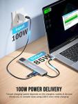 Lemorele 8-in-1 USB-C Hub with HDMI 4K