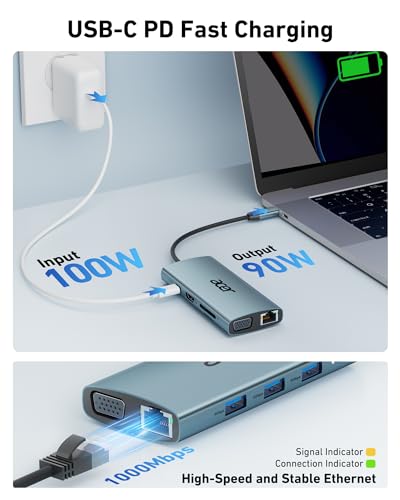 Acer 9-in-1 USB-C Hub with 4K HDMI