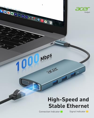 Acer 9-in-1 USB-C Hub with 4K HDMI
