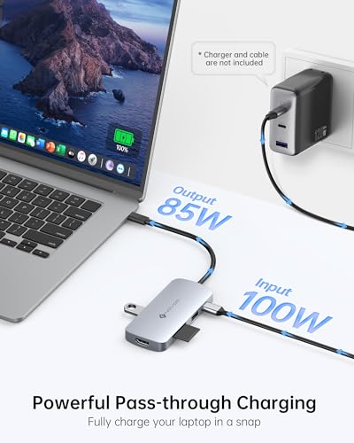 9-in-1 USB-C Hub with 4K HDMI and Ports