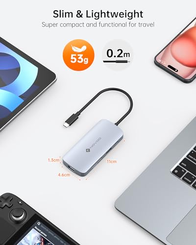 9-in-1 USB-C Hub with 4K HDMI and Ports