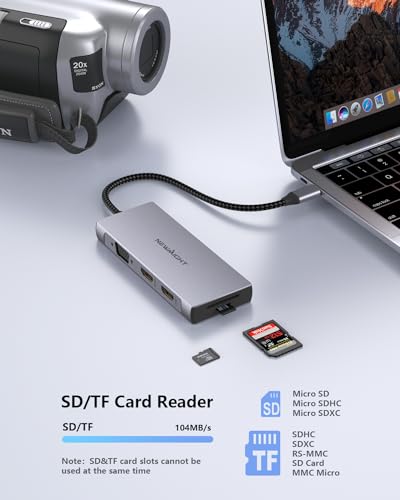 9-in-1 USB-C Dock with Dual HDMI and Power