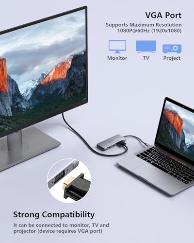 9-in-1 USB-C Dock with Dual HDMI and Power