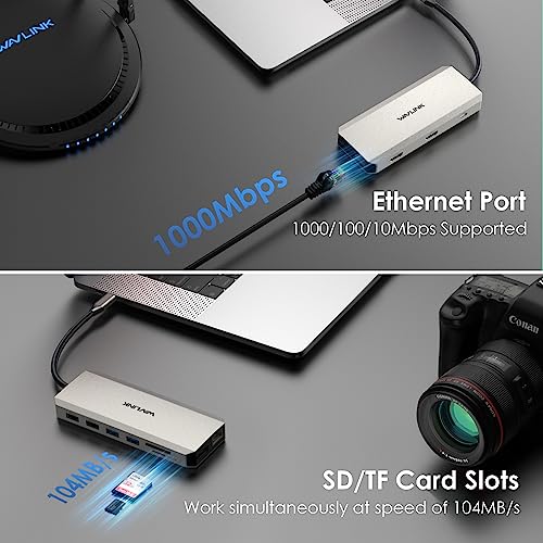 WAVLINK 12-in-1 USB-C Hub with Triple Display