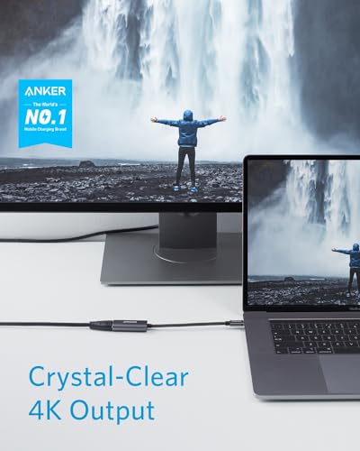 Anker 4K USB-C to HDMI Adapter, Portable