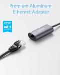 Anker USB-C Gigabit Ethernet Adapter for MacBook/Tablet