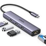 UGREEN 4-in-1 USB-C Ethernet Multiport Hub