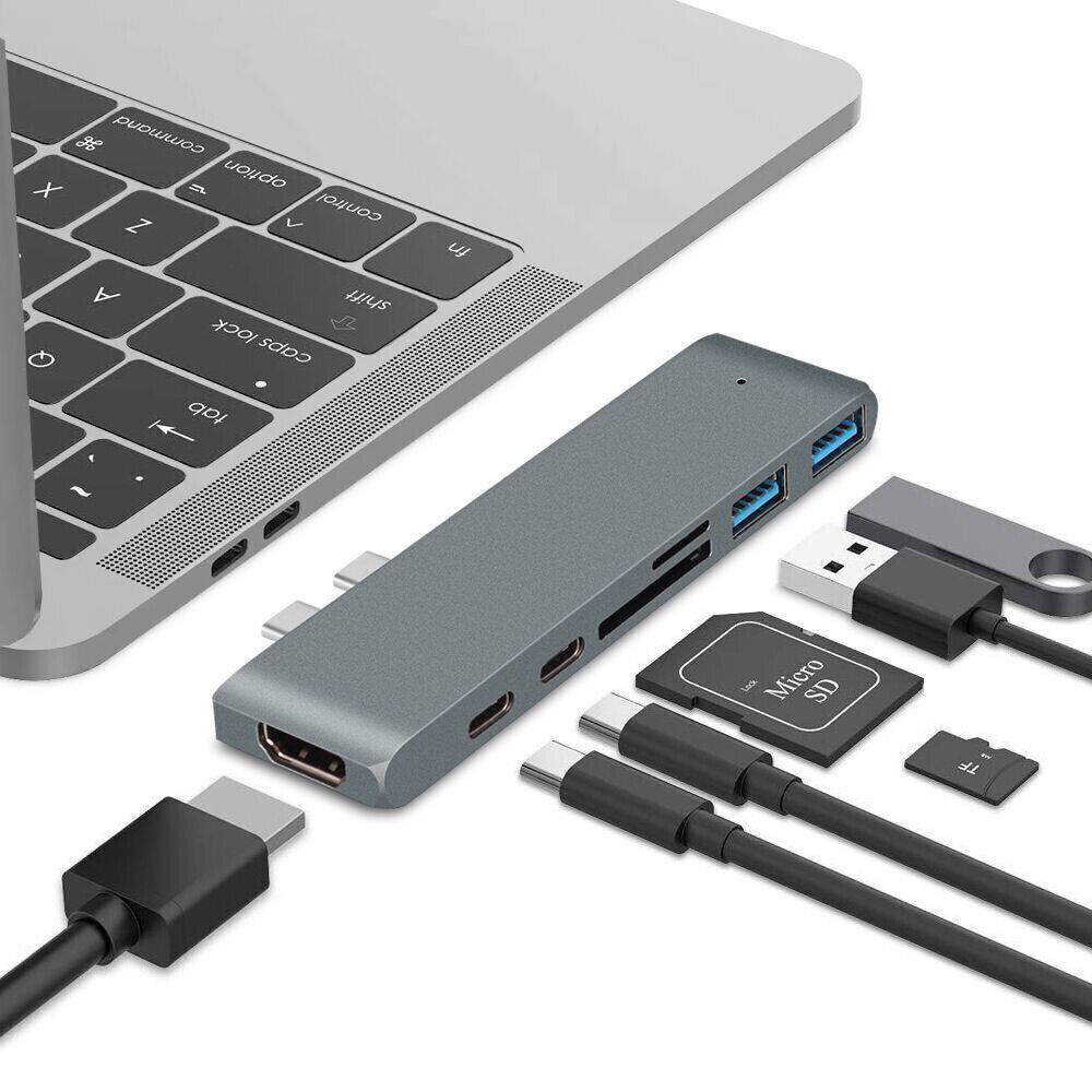 7-in-1 USB-C Hub for MacBook Pro