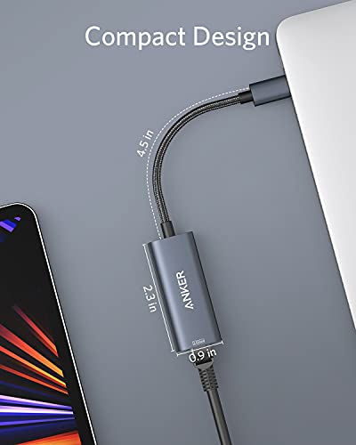 Anker USB-C Gigabit Ethernet Adapter - Portable Design