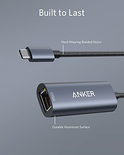 Anker USB-C Gigabit Ethernet Adapter - Portable Design