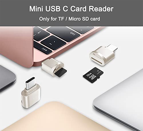 USB-C Micro SD Card Reader with Adapter