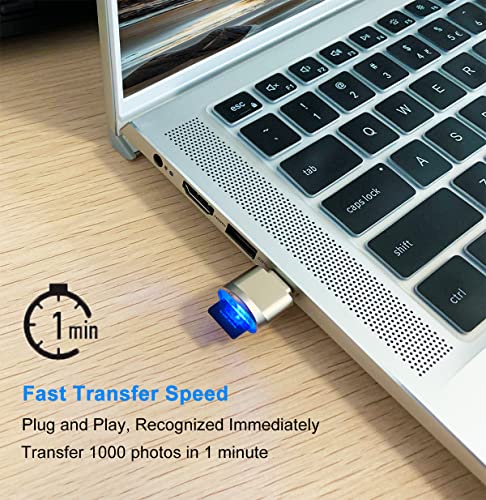 USB-C Micro SD Card Reader with Adapter