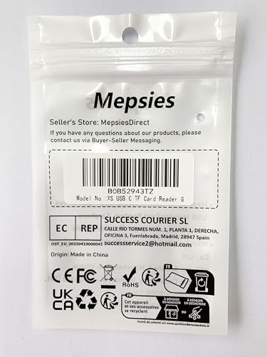 USB-C Micro SD Card Reader with Adapter